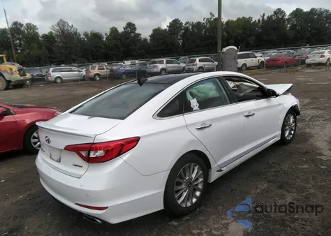 2015 Hyundai Sonata Limited из США, поврежденный, VIN 5NPE34AF7FH044709